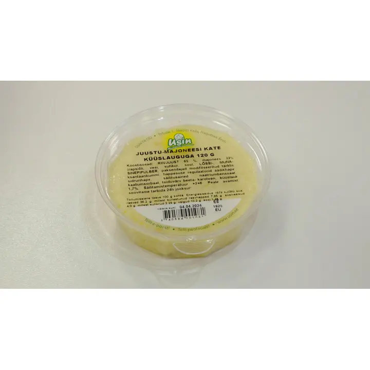 USIN Juustu-majoneesi kate küslauguga 120 g