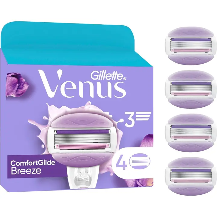 Gillette Venus Comfortglide Breeze 4kpl terä
