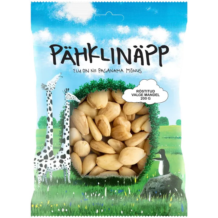 Pähklinäpp röstitud valge mandel 200 g