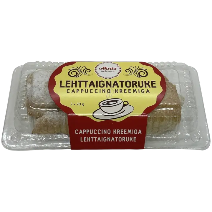 Marta Pagar Lehttaignatoruke Cappucinokreemiga  2x70 g