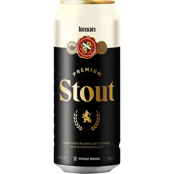 Keisari Stout 5,5 til-% 0,5l