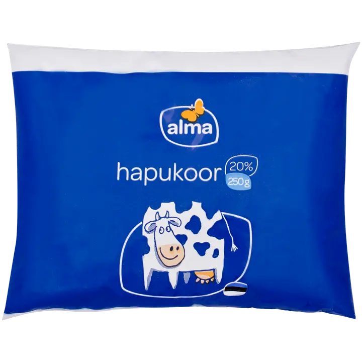 Alma Hapukoor 20%, 250 g