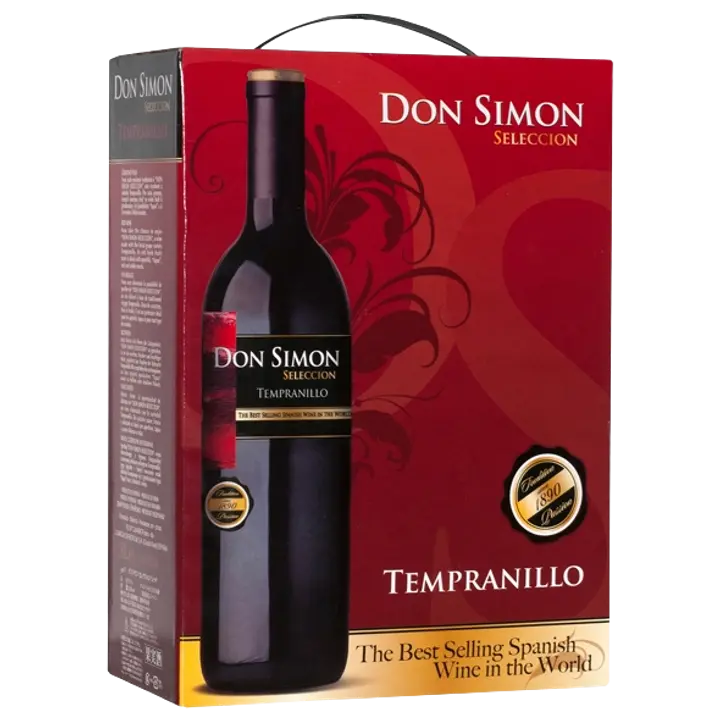 Don Simon Seleccion Tempranillo vein 12%vol 3L