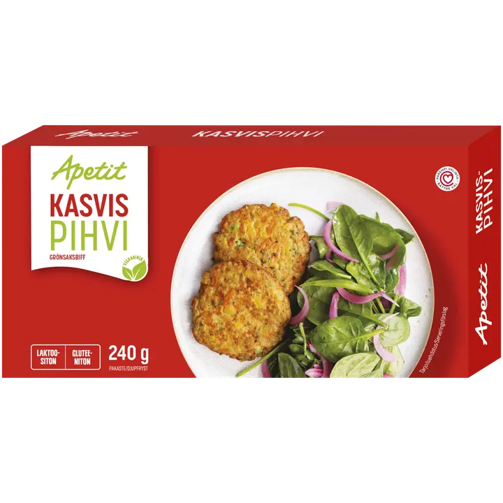 Apetit Kasvispihvi kypsä pakaste 240g