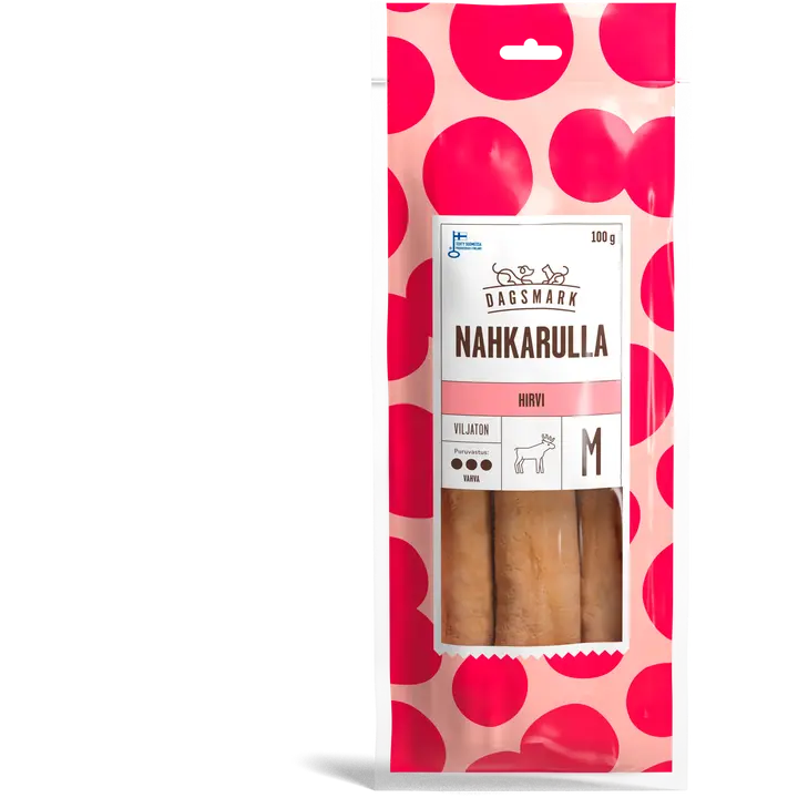 Närimisrull koerale, hirve, suurus M