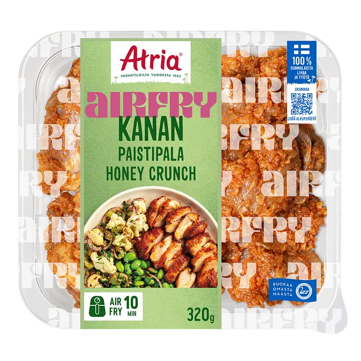 Atria airfry kanan paistipala honey crunch 320g