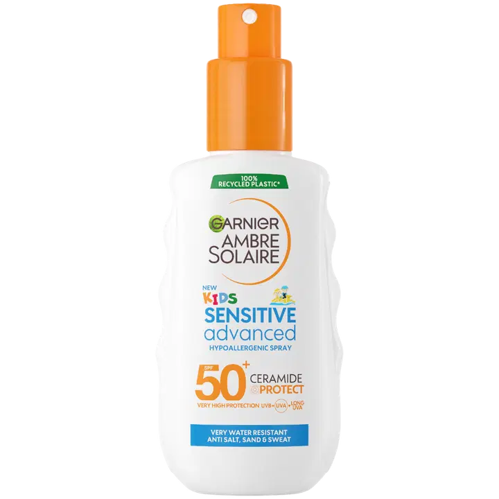 Garnier Sensitive päikesekaitse SPF50 laste 150ml