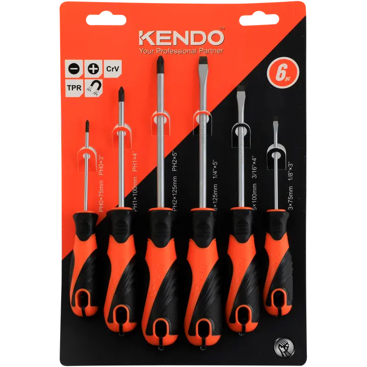 Kruvikeeraja komplekt PH 6-osa