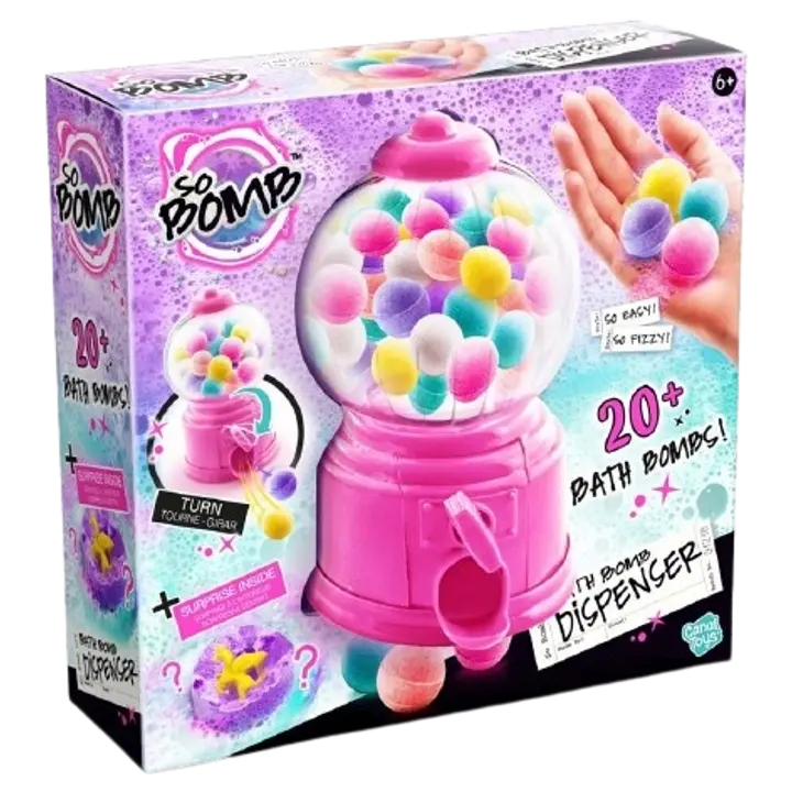 So Bomb kylpykuula-automaatti