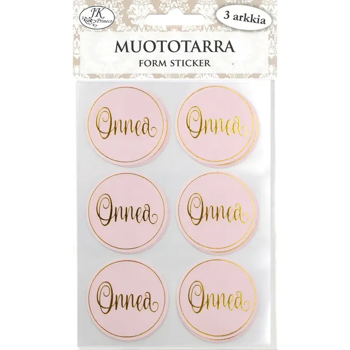 J.K. Primeco muototarra Onnea rosa 3ark