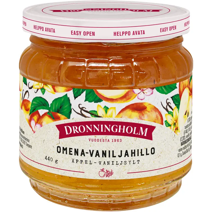 Dronningholm Omena-vaniljahillo 440g