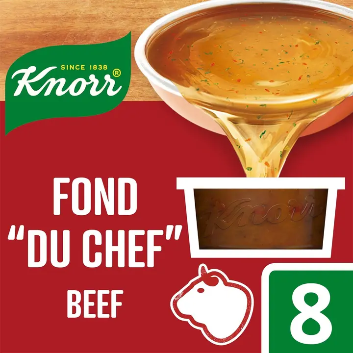 Knorr Fond „du Chef”  veiselihapuljongikontsentraadi portsjonid 8x28g