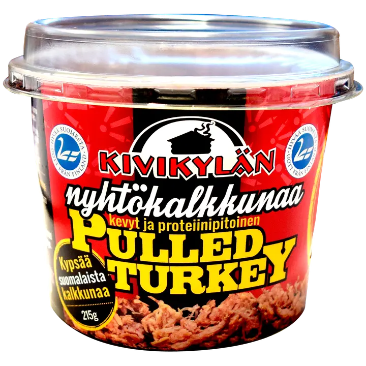 Kivikylän Pulled Turkey 215 g