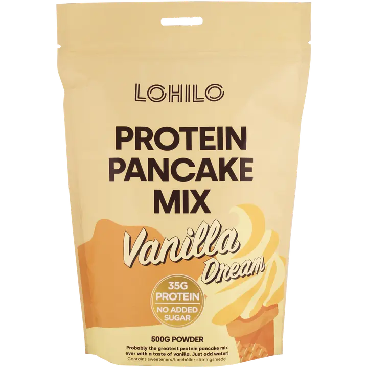 Lohilo Vanilla Dream pannkoogipulber proteiiniga 500 g