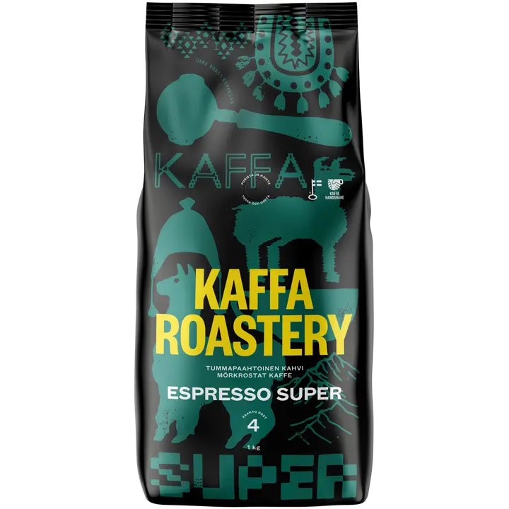 Kaffa Roastery Espresso Super kahvipapu 1000g