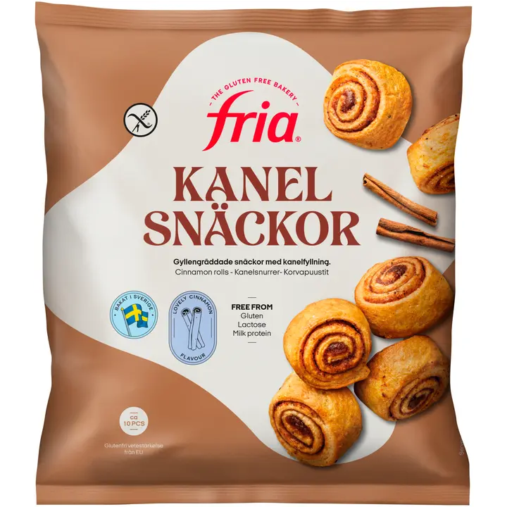 Fria Korvapuusti gluteeniton pakaste 280g/10kpl