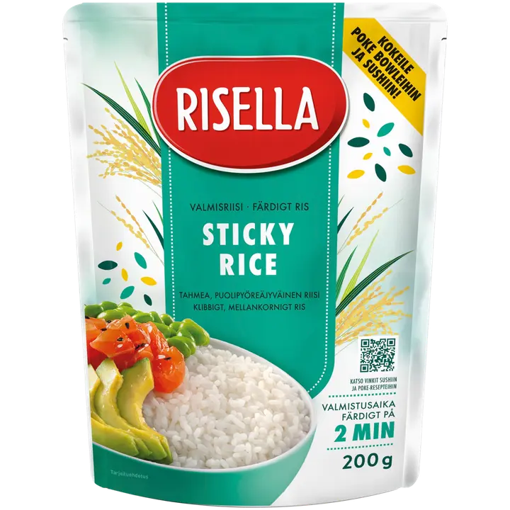Risella valmisriisi Sticky Rice 200g