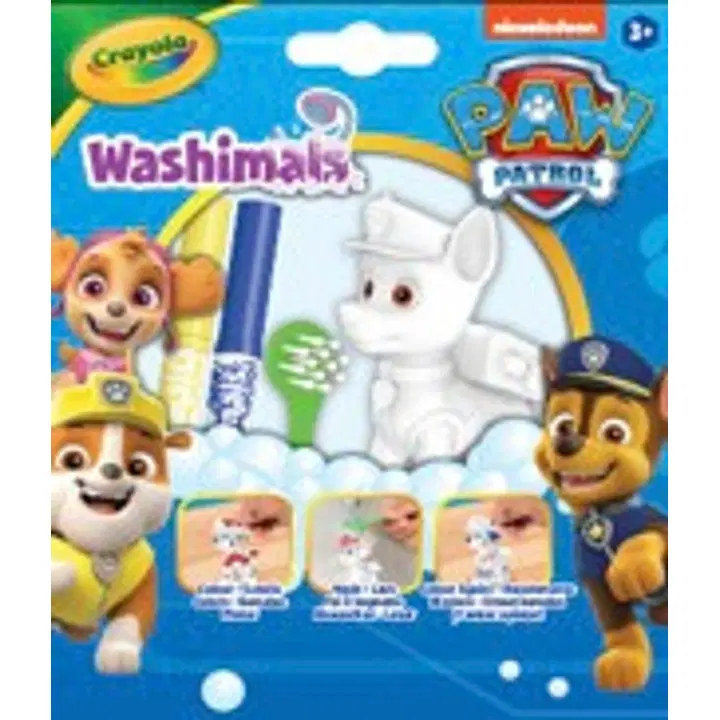 Crayola hahmot Washimals Ryhmä Hau, lajitelma, myydään yksittäin