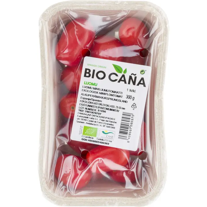 Miniluumutomaatti 300g luomu