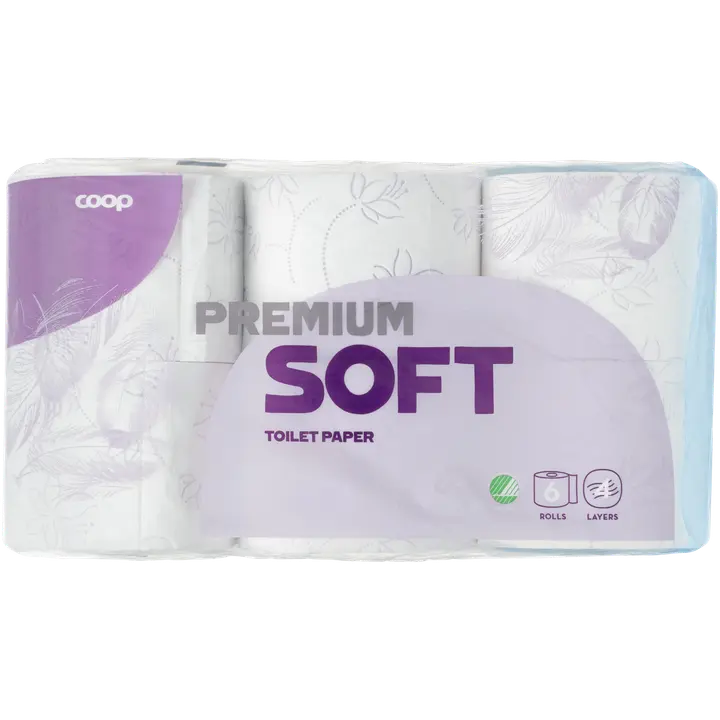 Tualettpaber Coop 4-kihiline 6tk