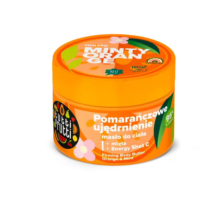 Tutti Frutti Kiinteyttävä vartalovoide Appelsiini ja minttu 200 ml