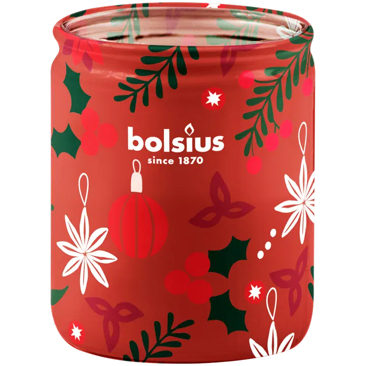 Bolsius True Glow tuoksukynttilä - Merry Moments - 8,2x6,8 cm