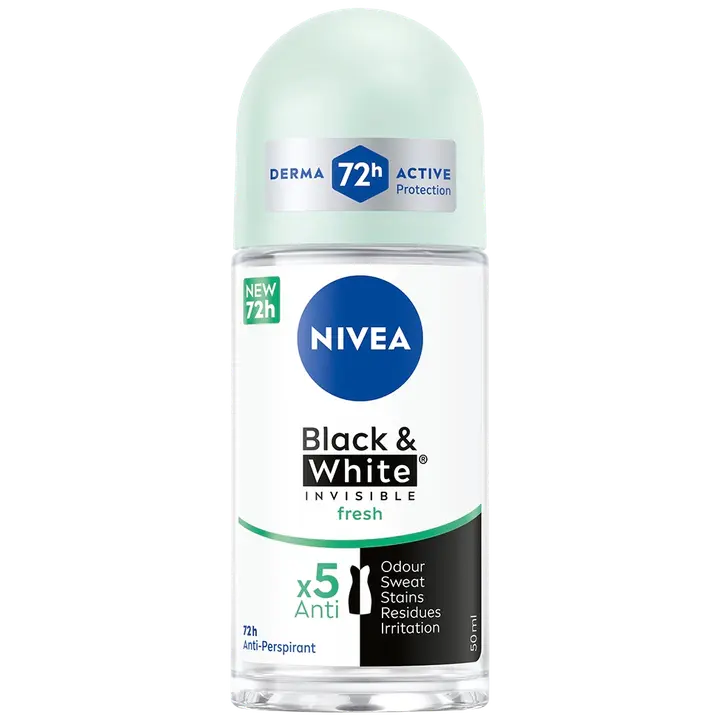 Nivea rulldeodorant Black ja White Fresh 50ml