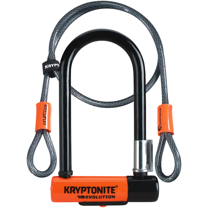 Kryptonite U-Lukko EVO Mini7 ja vaijeri 120cm