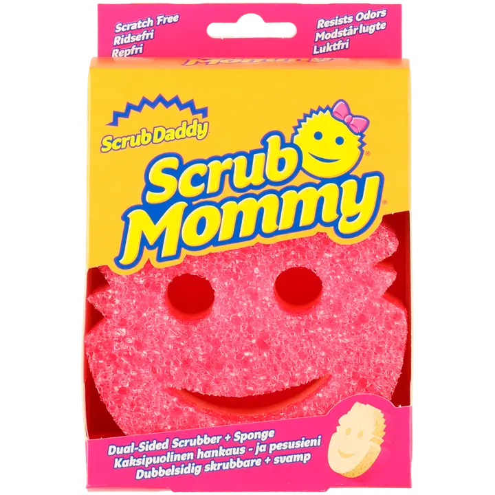 Scrub Daddy Puhdistussieni Scrub Mommy