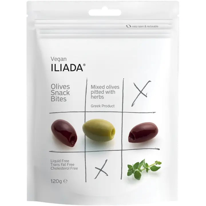 Iliada mix pitted oliviit/herbs 120g pss