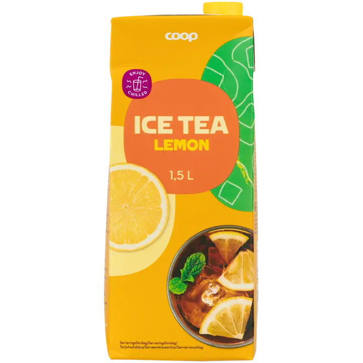 Coop jäätee sitruuna 1,5 l