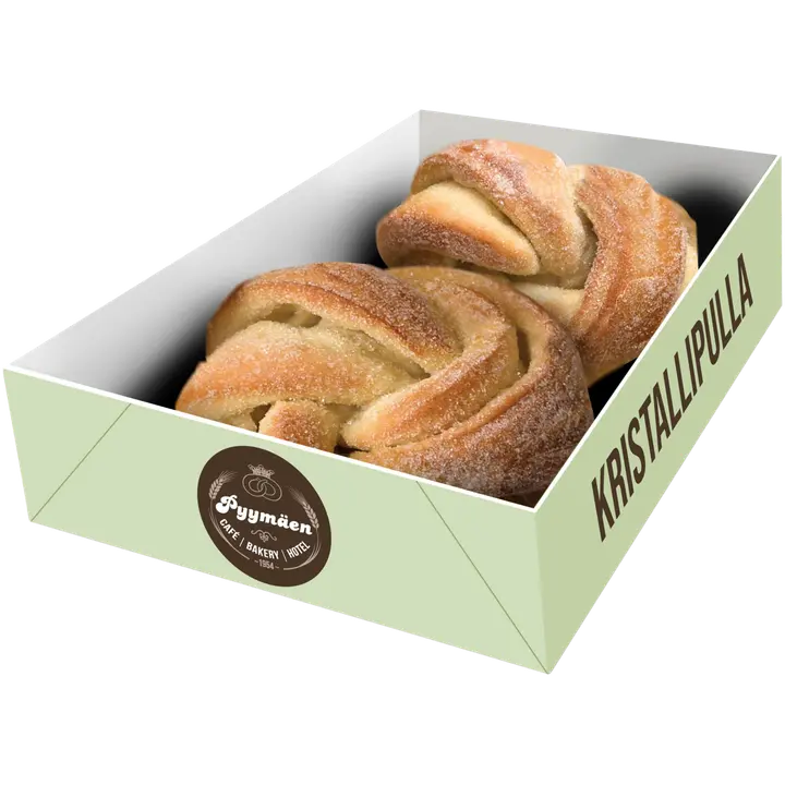 Pyymäen Leipomo Kristallipulla 2 kpl 160 g
