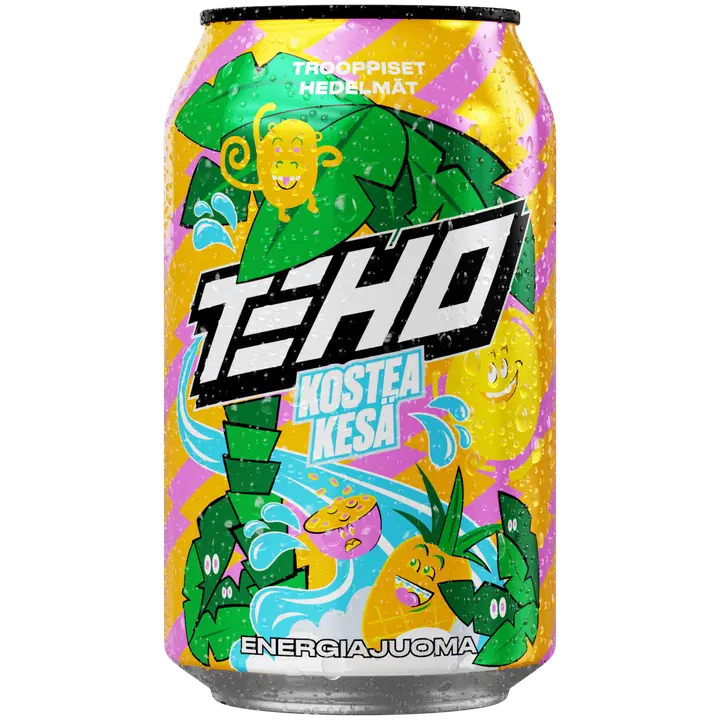 TEHO Kostea kesä energiajuoma 0,33 l tlk