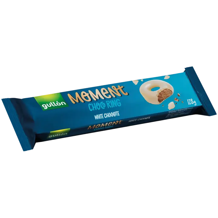Gullón Moment choco ring valkosuklaa 128g