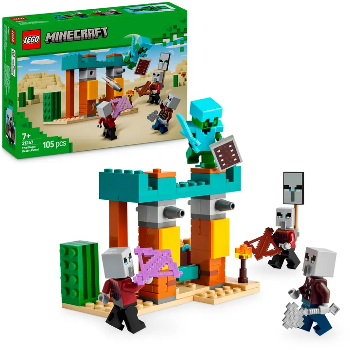 LEGO® Minecraft 21267 Pahalaisten aavikkopartio