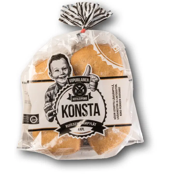 Viipurilainen 4kpl Konstan sämpylät 200g