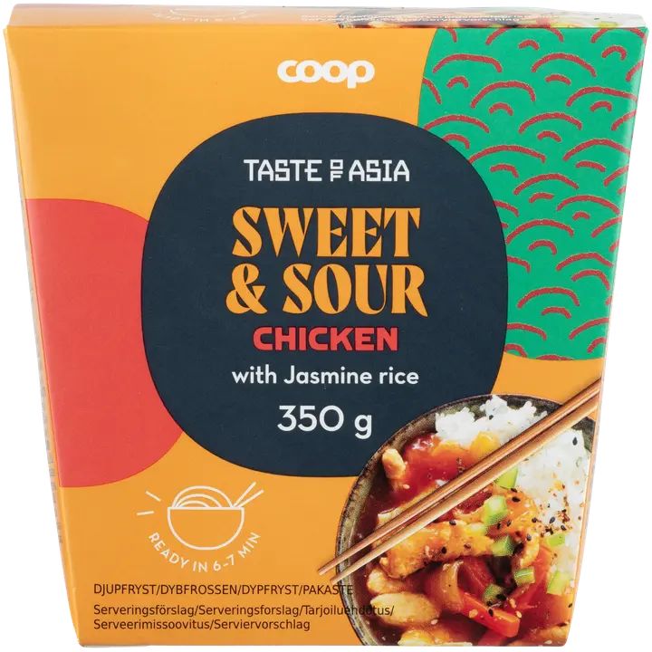 Coop magus-hapu kana jasmiiniriisiga, 350 g