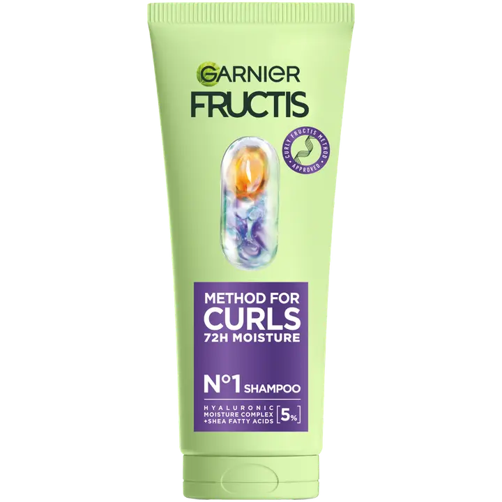 Garnier Fructis Method for Curls shampoo kihartuville hiuksille 200ml