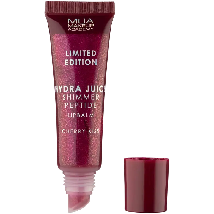 MUA Make Up Academy Hydra Juice Shimmer Peptide Lipbalm 10 ml Cherry Kiss huulikiilto
