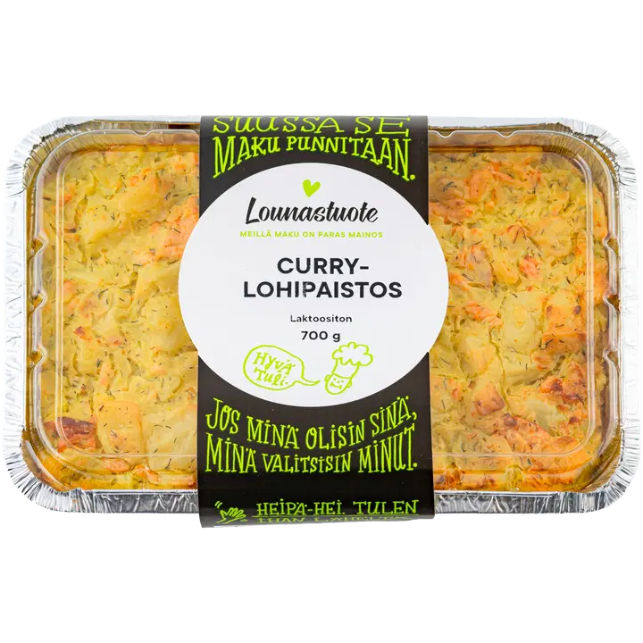 Suomen Lounastuote curry-lohipaistos 700 g
