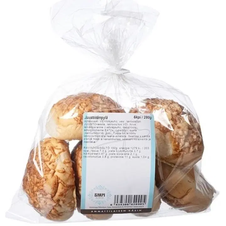 Sarpi Juustosämpylä 6kpl/280g