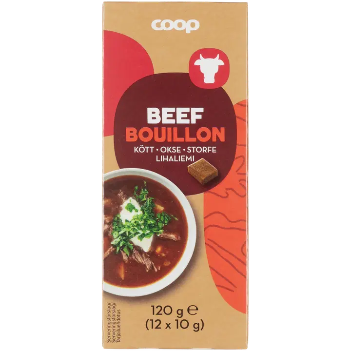 Coop lihaliemikuutiot 120 g 12 kpl