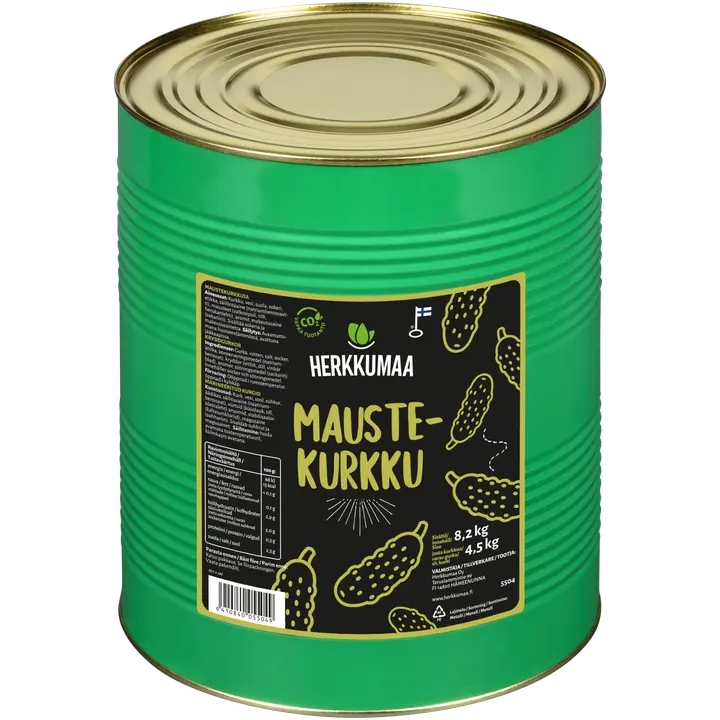 Herkkumaa Maustekurkku 8,2/4,5kg