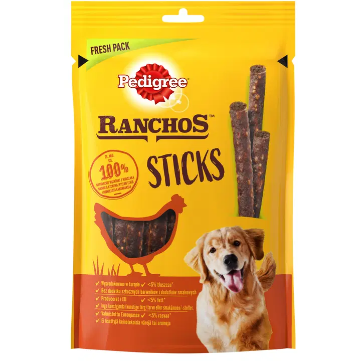 Pedigree Ranchos Kana Sticks 60g