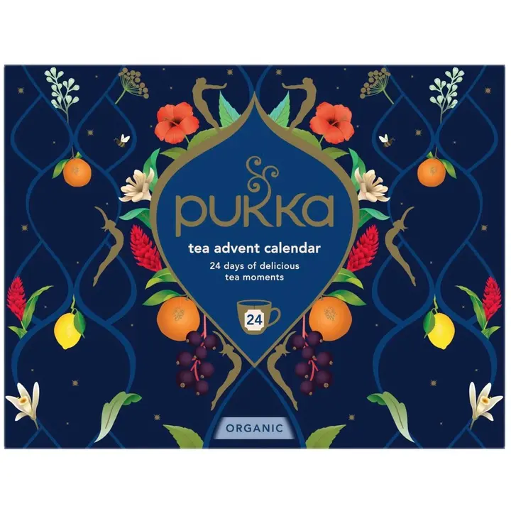 Pukka Yrttitee Luomu Joulukalenteri 2025 24p
