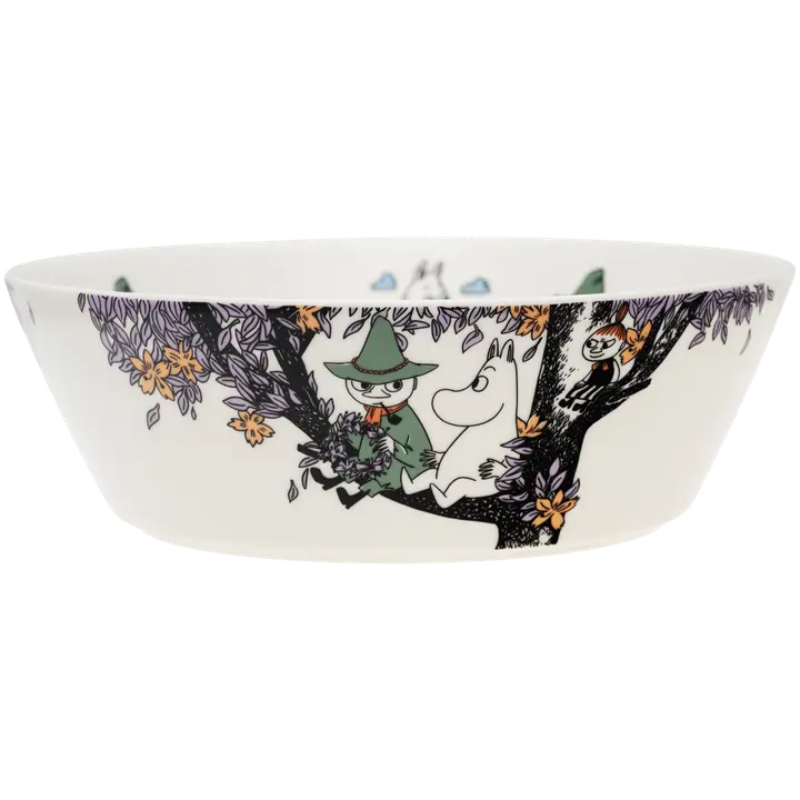 Moomin Arabia Muumi tarjoilukulho 23cm Sydänystävät