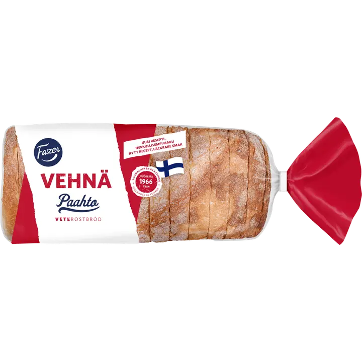 Fazer Paahto Vehnä 280g, paahtoleipä