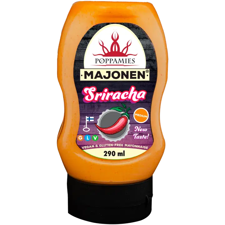 Poppamies Majonen Sriracha 290ml