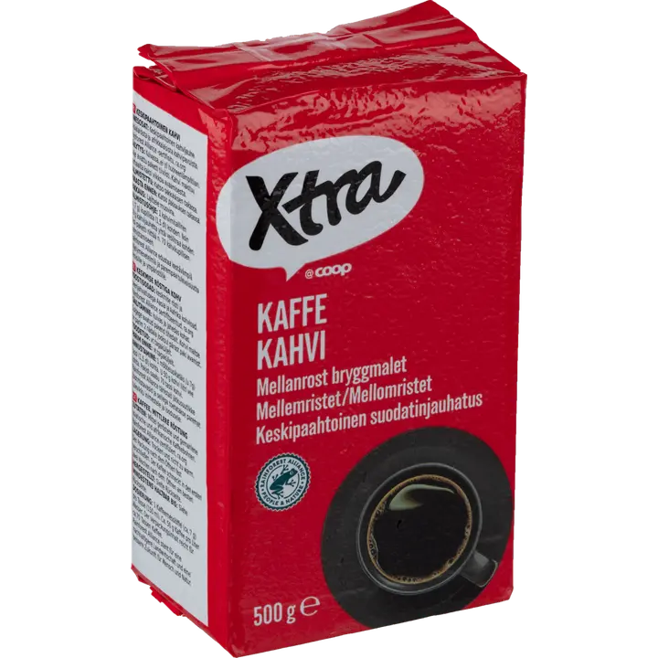 Xtra suodatinkahvi keskipaahtoinen 500 g
