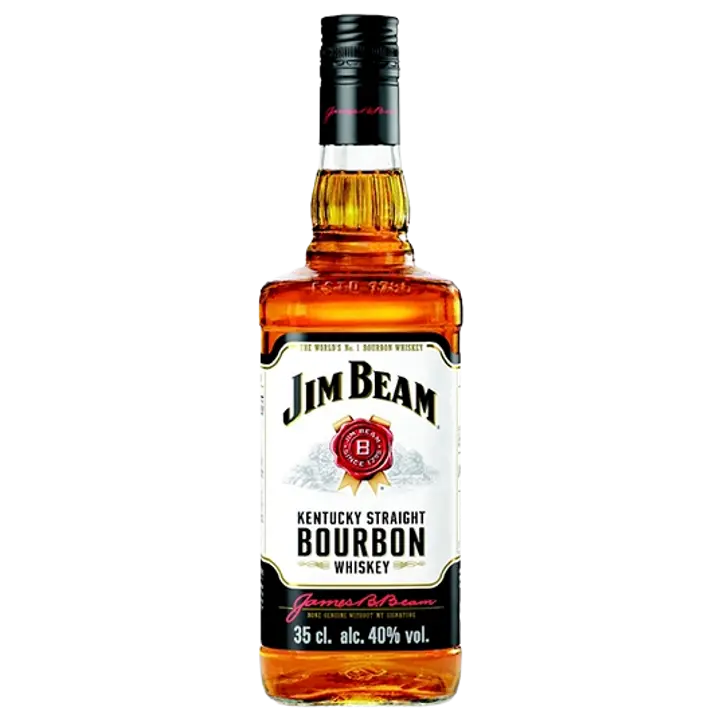 Jim Beam Bourbon White Label Whisky 40%vol 350ml